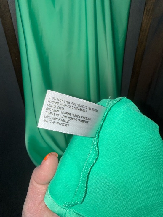 a new day Halter Slip Dress Aqua Green Size XL NWT - Picture 6 of 6